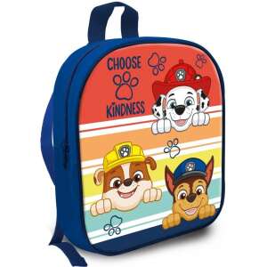 Paw Patrol backpack with Chase, Marshall and Rubble, blue and red, choose kindness - Mancs Őrjárat