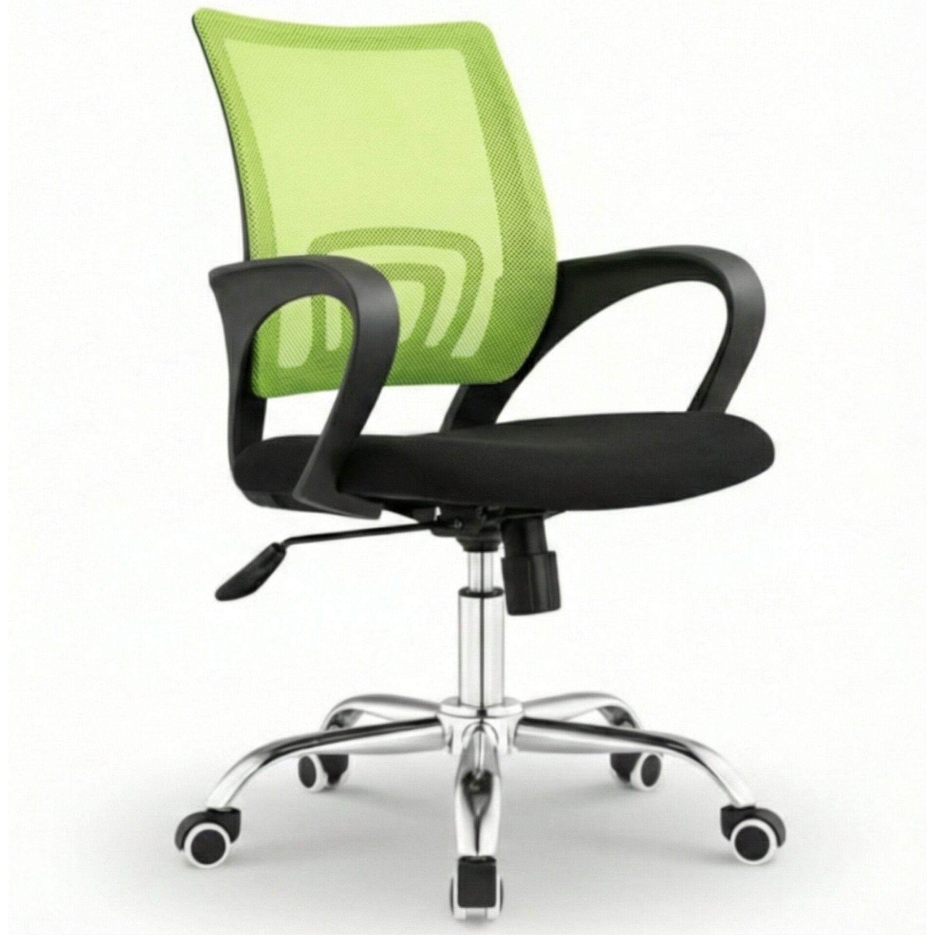 E-shop Ergonomická otočná kancelárska stolička Pepita - black-lime