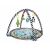 Kikkaboo World Animals play mat with arches and hanging toys, 30 balls included