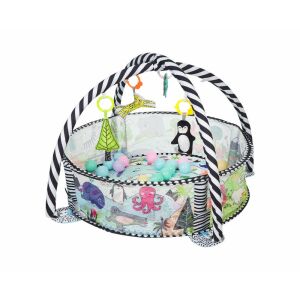 Kikkaboo World Animals baby play gym with 30 balls - Baby Gyms & Play Mat