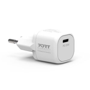 Port Designs 20W USB-C Gyorstöltő - Fehér, Univerzális 138917094 - Port Designs