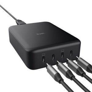 Trust Maxo 100W USB-C Gyorstöltő Állomás - 4 Portos 138915789 - Trust