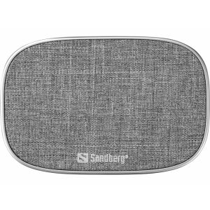 Sandberg Wireless Charger Deck - 15W, Alumínium Szürke 138916027 - Sandberg