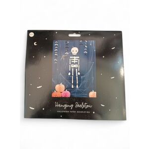 Halloween-i dekoráció-DIY papír csontváz