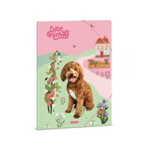 Ars Una Cute Animals Doggie Gumis Mappa - A/4, Kutyás Design 138917982 - Irattartó mappa