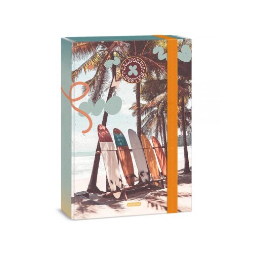 Ars Una California Lifestyle A/4 Füzetbox - Gumis, Laminált 138917988