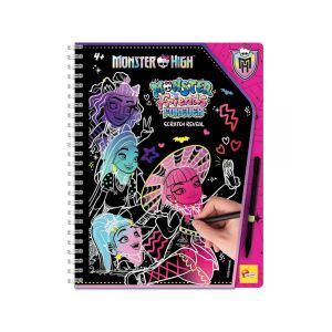 Lisciani Monster High Friends Forever Képkarc Készítő Szett - 44 oldalas 138917995 - Művészet & Hobbi