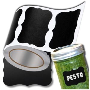 Táblás Címke Matrica - 120 db - Ajándékokhoz, Üvegekhez