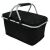 Összecsukható Termikus Bevásárlókosár - Piknik Kosár, Fekete, 47x27x23cm 145180245