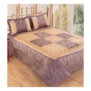 Dekoratív Virágmintás Ágytakaró - 220x260 cm - Elegáns Hálószobai Kiegészítő 138920894 - Ágytakaró