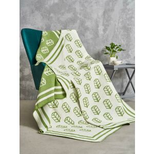 Klaser Zöld Ágytakaró - 165x200 cm, RAW Horgolással 138921713 - Ágytakaró