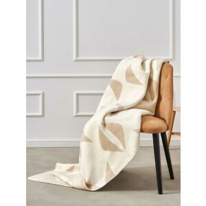 Akril Pamut Takaró - 150x200 cm, Croissant Minta, Bézs-Krémszínű 138922039 - Ágytakaró