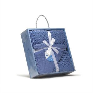 Interbaby Sötétkék Buborékos Babatakaró - 80x110 cm