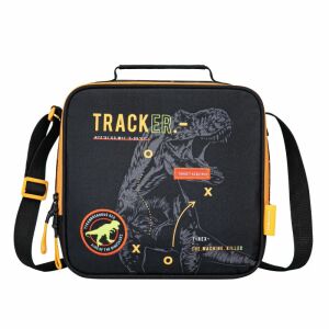Geantă de prânz Tracker T-Rex cu curea de umăr, geantă frigorifică izolată pentru copii - Genți de prânz