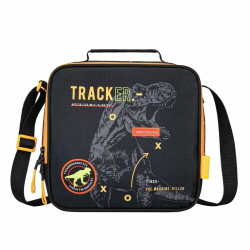 Taška na obed Tracker T-Rex s ramenným popruhom, izolovaná chladiaca taška pre deti