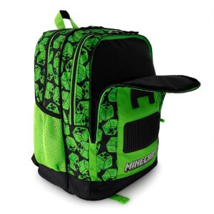 Rucsac Minecraft Creepers, vedere deschisă - Minecraft