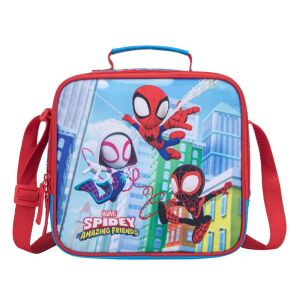 Spidey és csodálatos barátai uzsonnás táska, szigetelt termikus ételtartó gyerekeknek - Uzsonnás táska