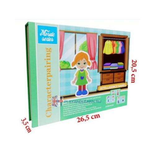 Fa karakter játék öltöztetős játék kisgyermekeknek, fejlesztő játék