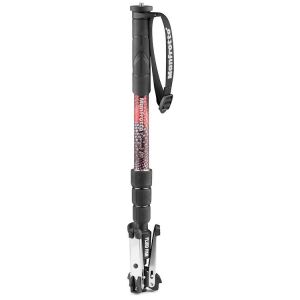 Manfrotto Einbeinstativ Element MII Video MVMELMIIA4, rot 138923079 - Manfrotto Monopods