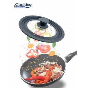 VERSTELLBARE RANDABDECKUNG 3 GRÖSSEN 22/24/26 CM, GRAU 138923361 - Topfdecken