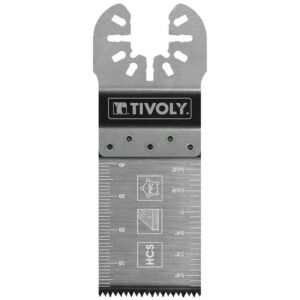 Lamă multifuncțională 34x40mm, HCS (dinți căliți), pentru lemn 138923400 - Accesorii pentru unelte multifuncționale