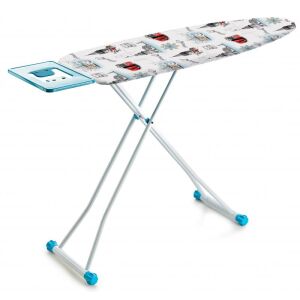 VASALÓASZTAL 125 X 42 CM, KLASSZ vasalódeszka, Isztambul mintás huzattal - Vasalódeszka és Vasalódeszka huzat