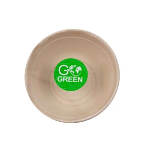 Miski kompostowalne z trzciny cukrowej 1100ml 5 szt./0,16kg 138923589 - Talerz jednorazowy