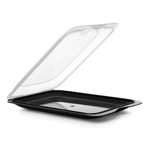 Frischhaltedose für Obst und Sushi Coctail 17x25,2x3,2cm schwarz 138923669