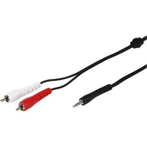 Vivanco 3.5mm Jack - 2xRCA Audio Kábel - 1.5m 138923865 - RCA kábel