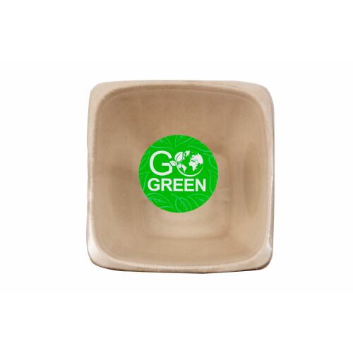 Komposztálható Cukornádtál - 1300ml, Négyzet, 5db