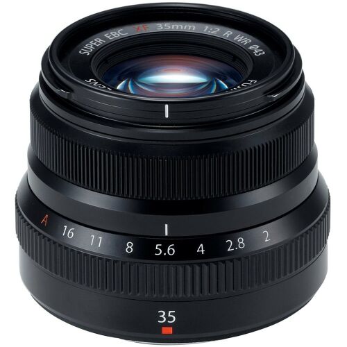 Fujifilm Fujinon XF 35mm f/2 R WR Fekete Objektív - Időjárásálló, Gyors AF 138924003