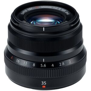 Fujifilm Fujinon XF 35mm f/2 R WR, negru 138924003 - Obiectivul camerei