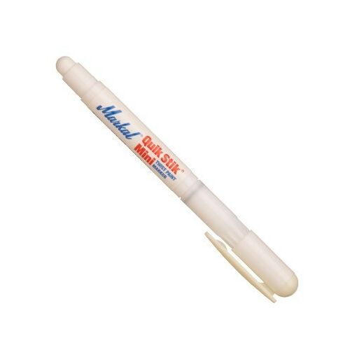 Marker solid Markal Quik Stik Paintstik Mini 6mm, alb