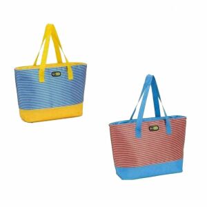 Termo taška Beach Tote, rôzne farby, červeno-modrá/modro-žltá 138924165 - Preprava jedla a nápojov