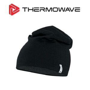 THERMOWAVE Merino Unisex Gyapjú Sapka - Fekete, Hőszigetelő 138924177 - Férfi sapka