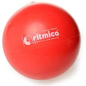 Minge de aerobic Original Pezzi® Ritmica 19 cm 420 g Roșu 138924195 - Modelare corporală