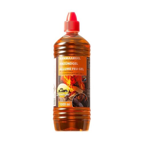 Bio Gyújtógél - 1000ml, Narancssárga - Kályha, Grill Gyújtó 138924269