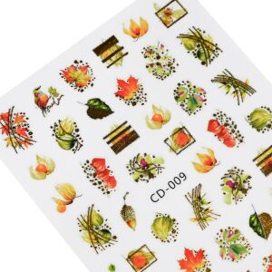 Nail Nagelsticker - Autumn 09_CD-009 140707418 - Nagelaufkleber