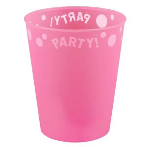 Rózsaszín Műanyag Pohár - 250 ml - Party kellék 138928733 - Műanyag pohár
