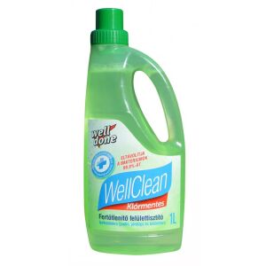 Well Done WellClean Fertőtlenítő Felülettisztító - 1L, Klórmentes 138929853 - Well Done