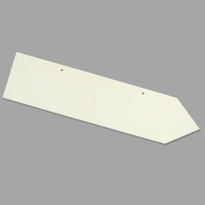 Natúr Fa Nyíl Dekorációs Tábla - 50x12cm, Festhető Alap