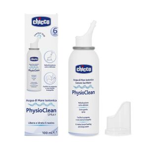 Chicco PhysioClean Tengervizes Orrspray - 100ml, Gyengéd orrtisztítás 138936495 - Baba & Gyerek patika