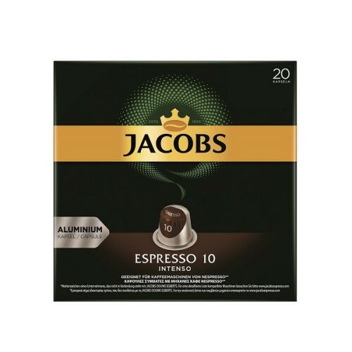 Jacobs Espresso Intenso 10 - Nespresso Kompatibilis Kávékapszula - 20 db 138937444