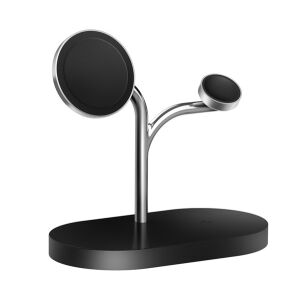 Samsung 3 az 1-ben Vezeték Nélküli Töltő - 15W - Fekete 138940007 - Mobiltelefon kiegészítő