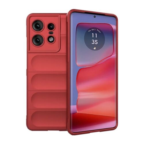 Motorola Edge 50 Pro 5G - Piros Szilikon Ütésálló Telefonvédő Tok 138940700 - Gigapack