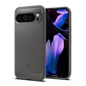 Spigen Rugged Armor Google Pixel 9 Pro XL ütésálló tok - Sötétszürke 138941138 - Spigen