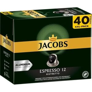 Jacobs Ristretto 12 Nespresso Kompatibilis Kávékapszula - 40 db 138939102 - Kávépárna & Kávékapszula