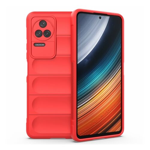 Xiaomi Poco F4 - Piros Ütésálló TPU Telefonvédő 138943191 - Gigapack