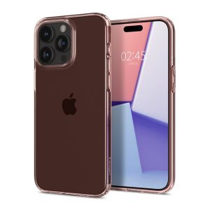 Spigen Crystal Flex - iPhone 15 Pro Max - Rózsaszín Szilikon Védőtok 138943457 - Spigen