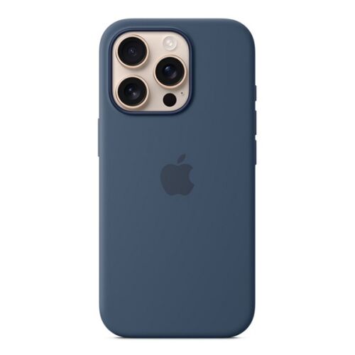 Apple iPhone 16 Pro Max Szilikon Tok - MagSafe, Denim Kék 138944363 - Apple